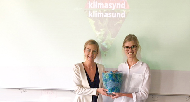 Thesis on the subject of communication about food, climate and health wins the MÆRKK award